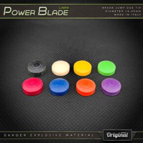 Misaladejuegos Suela Taco Billar Break Jump Original Power Blade Azul 14.5mm 04385-BL - Imagen 2