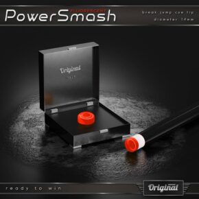 Misaladejuegos Suela Taco Billar Break Jump Original Power Smash Rojo Translúcido 14.5mm 05047 - Imagen 3