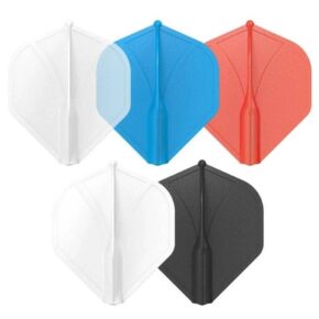Misaladejuegos Plumas Shot Airfoil Molded Flight No.2 Clear SH-SF5505-C - Imagen 6