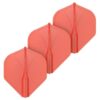 Misaladejuegos Plumas Shot Airfoil Molded Flight No.2 Red SH-SF5505-R - Imagen 3