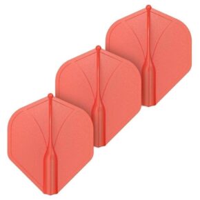 Misaladejuegos Plumas Shot Airfoil Molded Flight No.2 Red SH-SF5505-R - Imagen 3