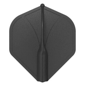 Misaladejuegos Plumas Shot Airfoil Molded Flight No.2 Black SH-SF5505-BL - Imagen 2
