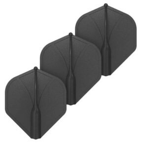 Misaladejuegos Plumas Shot Airfoil Molded Flight No.2 Black SH-SF5505-BL - Imagen 3