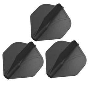Misaladejuegos Plumas Shot Airfoil Molded Flight No.2 Black SH-SF5505-BL - Imagen 4
