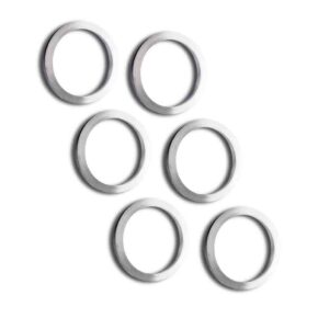 Misaladejuegos Anillos Shot Lock Rings Set Silver 6 Unidades SH-SM3915 - Imagen 2