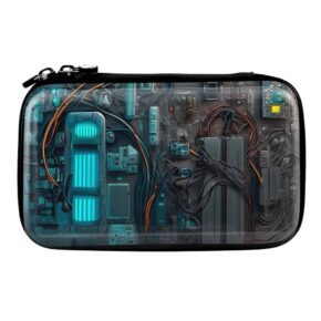 Misaladejuegos Funda Dardos Shot Tactical Dart Case AI Cyberpunk SH-SM8153