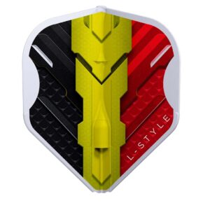 Misaladejuegos Plumas L-Flight Champagne Integrado L1EZ Standard V Series Type C Bélgica Clear White FL1026