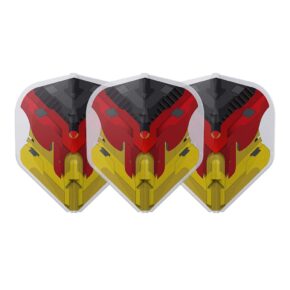Misaladejuegos Plumas L-Flight Champagne Integrado L1EZ Standard V Series Type D Alemania Clear White FL1028 - Imagen 2