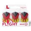 Misaladejuegos Plumas L-Flight Champagne Integrado L1EZ Standard V Series Type D Alemania Clear White FL1028 - Imagen 3