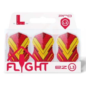 Misaladejuegos Plumas L-Flight Champagne Integrado L3EZ Shape V Series Type A España Clear White FL1021 - Imagen 3