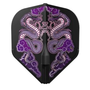 Misaladejuegos Plumas L-Flight Champagne Integrado L1EZ Standard Jelle Klaasen V7 Black F11058