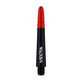 Misaladejuegos Cañas Winmau Darts Vecta Shaft Negro Rojo 34mm  7025.115