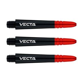 Misaladejuegos Cañas Winmau Darts Vecta Shaft Negro Rojo 34mm  7025.115 - Imagen 3