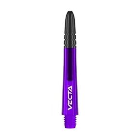 Misaladejuegos Cañas Winmau Darts Vecta Shaft Morado Negro 37mm  7025.417