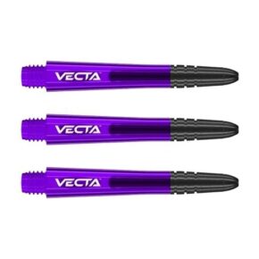 Misaladejuegos Cañas Winmau Darts Vecta Shaft Morado Negro 37mm  7025.417 - Imagen 3