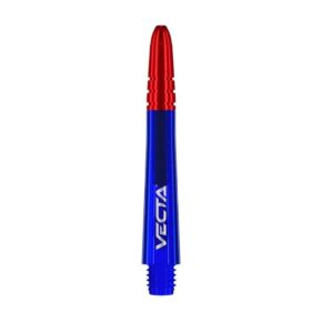 Misaladejuegos Cañas Winmau Darts Vecta Shaft Azul Rojo 40mm  7025.212