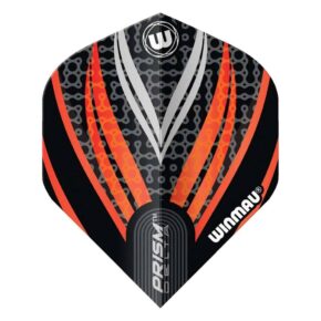 Misaladejuegos Plumas Winmau Darts Standard Prism Delta Negro Blanco Naranja 6915.288
