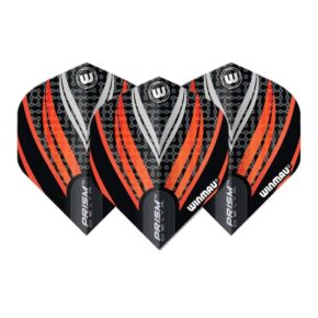 Misaladejuegos Plumas Winmau Darts Standard Prism Delta Negro Blanco Naranja 6915.288 - Imagen 3