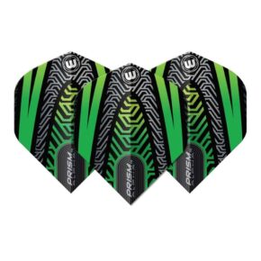 Misaladejuegos Plumas Winmau Darts Standard Prism Alpha Negro Verde V2 6915.733 - Imagen 3
