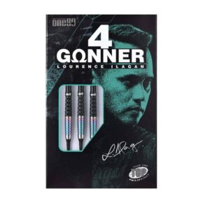Misaladejuegos Dardos One80 Gunner 4 Lourence Ilagan Black Rainbow 90% 22gr 9605 - Imagen 7