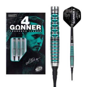 Misaladejuegos Dardos One80 Gunner 4 Lourence Ilagan Black Jade 90% 18gr 9603 - Imagen 3