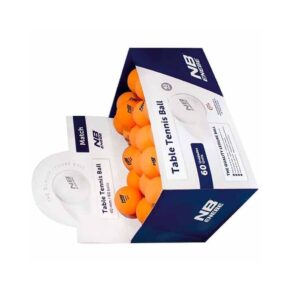 Misaladejuegos Caja 60 Pelotas Ping Pong Enebe Match Naranja 845503 - Imagen 3