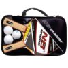 Misaladejuegos Pack de 2 Palas Ping Pong + 3 Pelotas Enebe Tifon Serie 300 888415 - Imagen 2