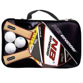 Misaladejuegos Pack de 2 Palas Ping Pong + 3 Pelotas Enebe Tifon Serie 300 888415 - Imagen 2