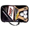 Misaladejuegos Pack de 2 Palas Ping Pong + 3 Pelotas Enebe Tifon Serie 300 888415 - Imagen 3