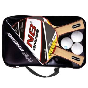 Misaladejuegos Pack de 2 Palas Ping Pong + 3 Pelotas Enebe Tifon Serie 300 888415 - Imagen 3