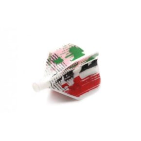 Misaladejuegos Plumas Flights Darts Cuesoul Tero AK4 Bandera Italia Standard CS-AK4+2-3 - Imagen 4