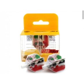 Misaladejuegos Plumas Flights Darts Cuesoul Tero AK4 Bandera Italia Standard CS-AK4+2-3 - Imagen 5