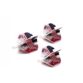 Misaladejuegos Plumas Flights Darts Cuesoul Tero AK4 Bandera USA Standard CS-AK4+2-2