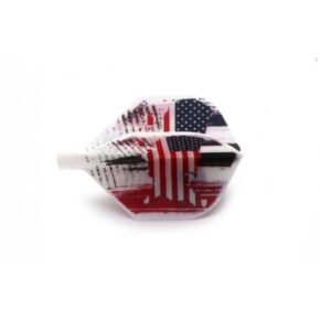 Misaladejuegos Plumas Flights Darts Cuesoul Tero AK4 Bandera USA Standard CS-AK4+2-2 - Imagen 3