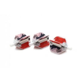 Misaladejuegos Plumas Flights Darts Cuesoul Tero AK4 Bandera Francia Standard CS-AK4+2-4 - Imagen 2