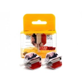 Misaladejuegos Plumas Flights Darts Cuesoul Tero AK4 Bandera Francia Standard CS-AK4+2-4 - Imagen 5