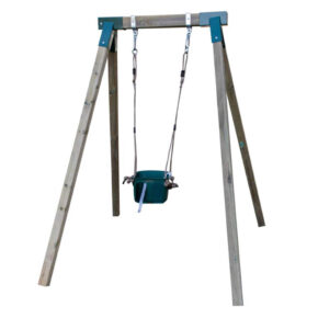 Misaladejuegos Columpio Individual Masgames Aiko Con Asiento Bebe Verde 53261