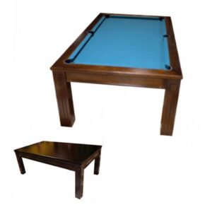 Misaladejuegos Billar Americano Convertible Carambola Modelo Cartagena + Tapa Mesa 5-6-7 ft 1.60x0.80m 53278