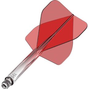 Misaladejuegos Plumas Mission Force 90 Gradient No2 Rojo Transparente - Imagen 2