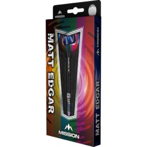 Misaladejuegos Dardos Mission Matthew Edgar Black PVD Coral 90% 21g Punta Acero D3640 - Imagen 6