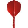 Misaladejuegos Plumas Viper Diamond Core Standard Rojo Corta 61mm 35-5326-02 - Imagen 2