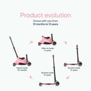Misaladejuegos Patinete Smartrike Xtend Scooter-Ride On Salmón ST1306 - Imagen 7