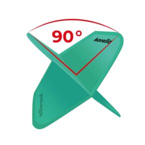 Misaladejuegos Plumas Karella Ultimo Flights Set 12 uds. Turquesa 8355.04 - Imagen 3