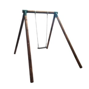 Misaladejuegos Columpio individual Masgames Fuji Adultos Asiento Cadenas MA700083 - Imagen 2