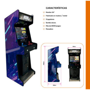 Misaladejuegos Arcade Clasico 24 Pulgadas - Imagen 2