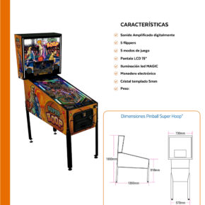Misaladejuegos Pimball Super Hoop - Imagen 2