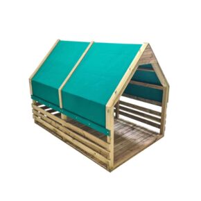 Misaladejuegos Cabaña de madera Masgames Andrea con suelo MA800565