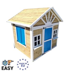 Misaladejuegos Casita infantil Masgames Visby madera panelada MA800583X - Imagen 2