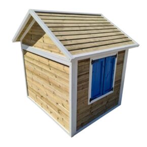 Misaladejuegos Casita infantil Masgames Visby madera panelada MA800583X - Imagen 5