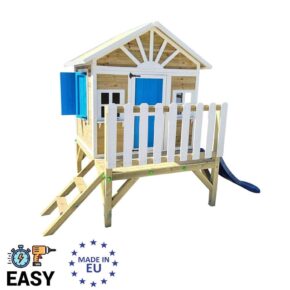 Misaladejuegos Casita elevada Masgames Visby (60 cm altura) madera panelada MA806599X - Imagen 2